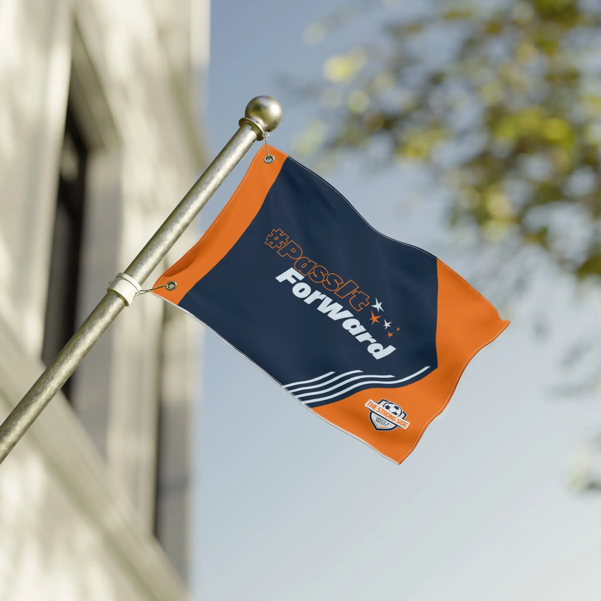 #PassItForward Double-Sided Flag - Image 4